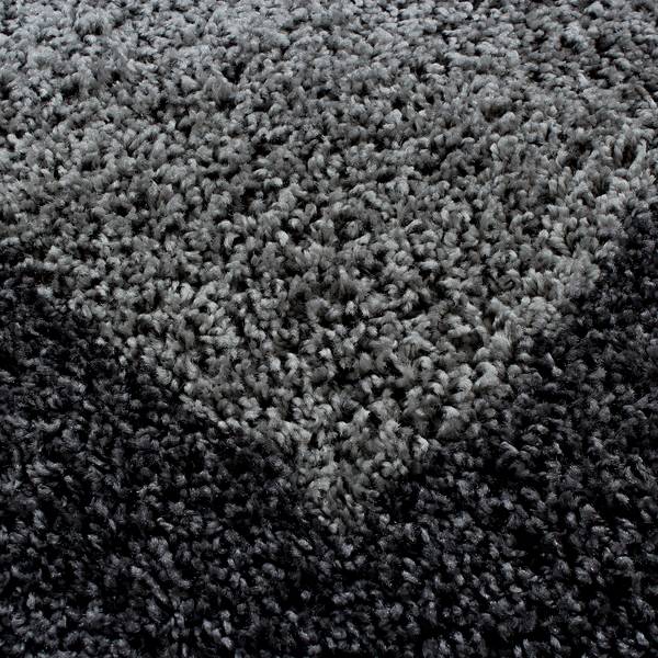 Hoogpolig vloerkleed Life type A polypropeen/polyester - grijs - 300 x 400 cm