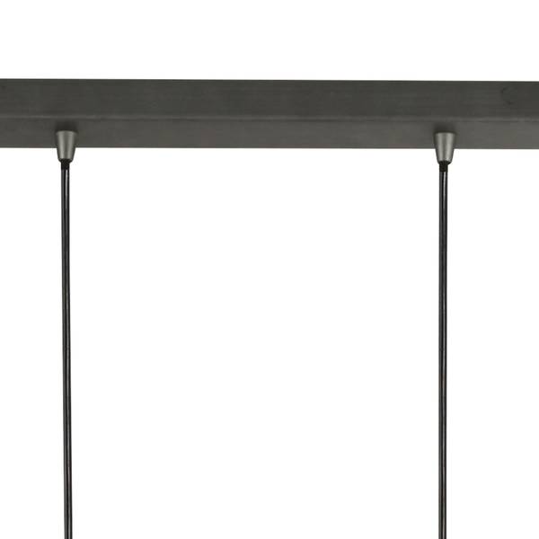 Hanglamp Balloon grijs - staal - 15 x 21 x 81 cm