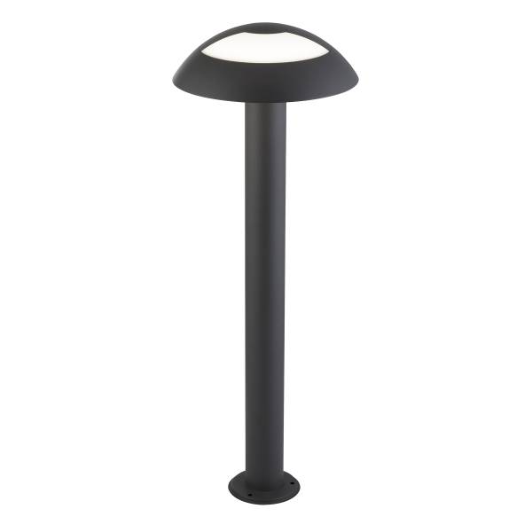 LED-padverlichting Mushroom grijs - aluminium - polycarbonaat - 17 x 73 x 17 cm