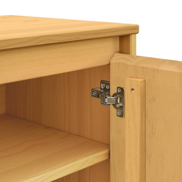 Massiver Waschbeckenunterschrank CAVA Pinie massiv - Pinie Natur