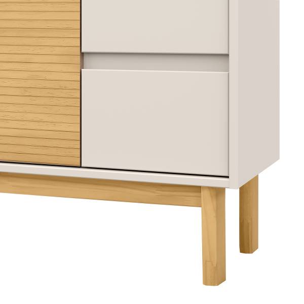 Waschbeckenunterschrank STADY Pinie massiv - Beige