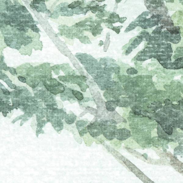 Carta da parati Pride Woods Tessuto non tessuto - Multicolore