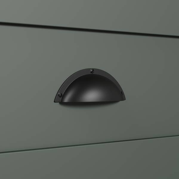 Madia Stanton Grigio verde / Effetto rovere