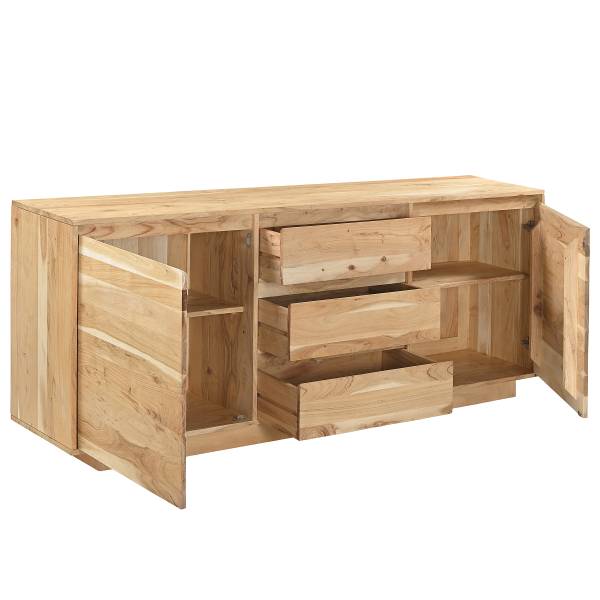 Massives Sideboard WOOXON Akazie Hell