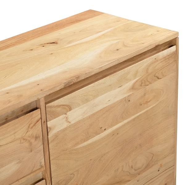 Massives Sideboard WOOXON Akazie Hell