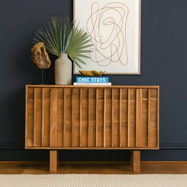 Massive Kommode Tanamur Akazie