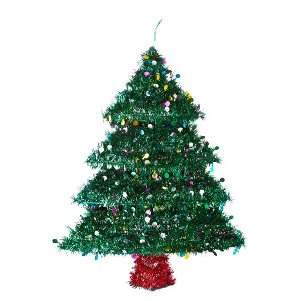 Sapin X-MAS Lametta Polyéthylène / Polypropylène - Vert