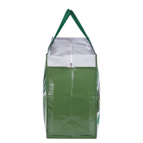 Jumbotasche PEANUTS Snoopy Camping PET - Hellgrau