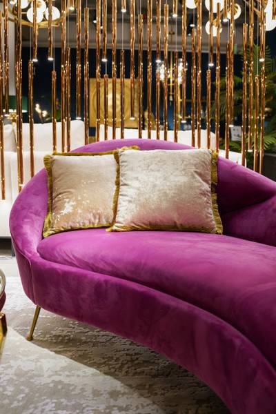 Dekokissen Cannes Puder Beige - Polyester PVC - 45 x 45 x 12 cm