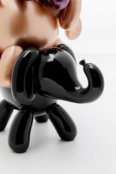 Dekofigur Elephant Stack Multicolor - Polyresin - 22 x 32 x 18 cm