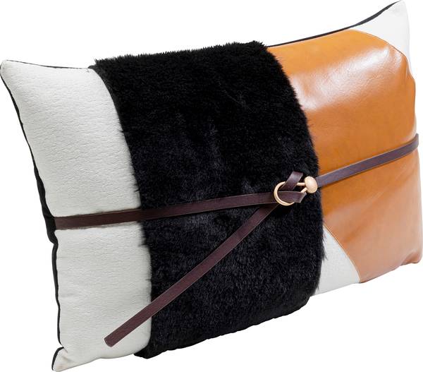 Sierkussen Belt meerdere kleuren - polyester-PVC - 50 x 30 x 60 cm