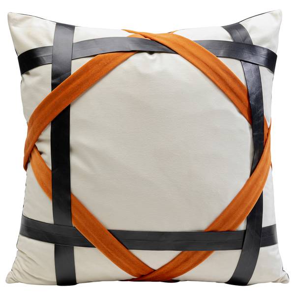 Dekokissen Ring of Fire Multicolor - Polyester PVC - 45 x 45 x 6 cm