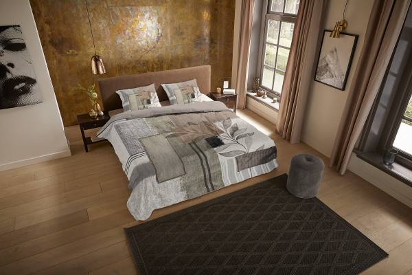 Beddengoed Tawarau 200 x 200/220 cm + 2 kussens 70 x 60 cm