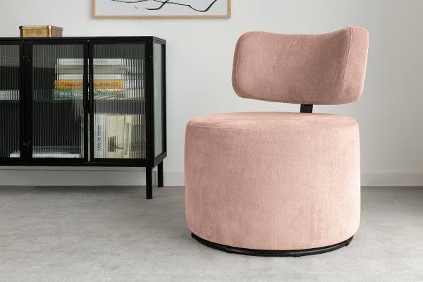 Drehsessel KYTT Flachgewebe Calea: Pink