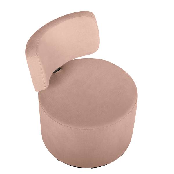Drehsessel KYTT Flachgewebe Calea: Pink