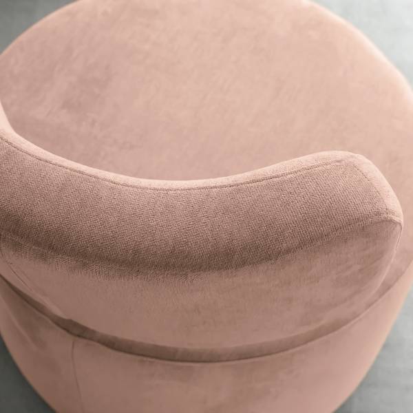 Drehsessel KYTT Flachgewebe Calea: Pink