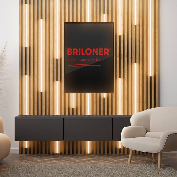 Set LED Pimp your Panel A Nero - Polipropilene - 1 x 0.5 x 263 cm