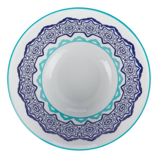 Bol ORNAMENTS - lot de 6 Porcelaine - Bleu