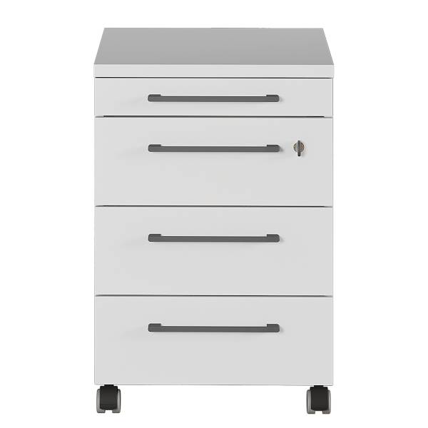 Set da ufficio Agenda A Color grigio chiaro - Larghezza: 140 cm