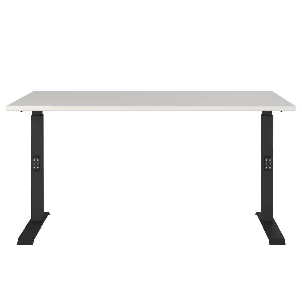 Set da ufficio Agenda B Color grigio chiaro - Larghezza: 140 cm
