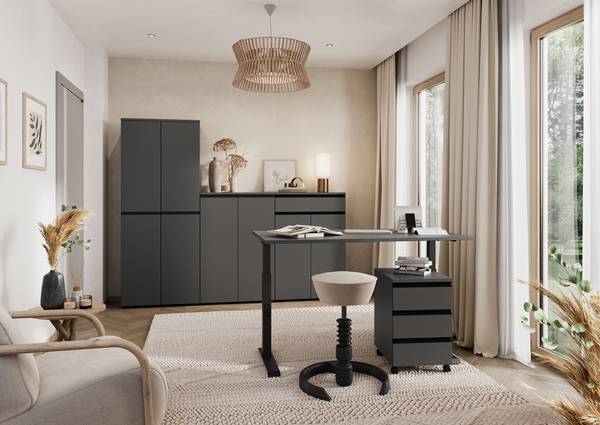 Scrivania regolabile Bedano B Grafite