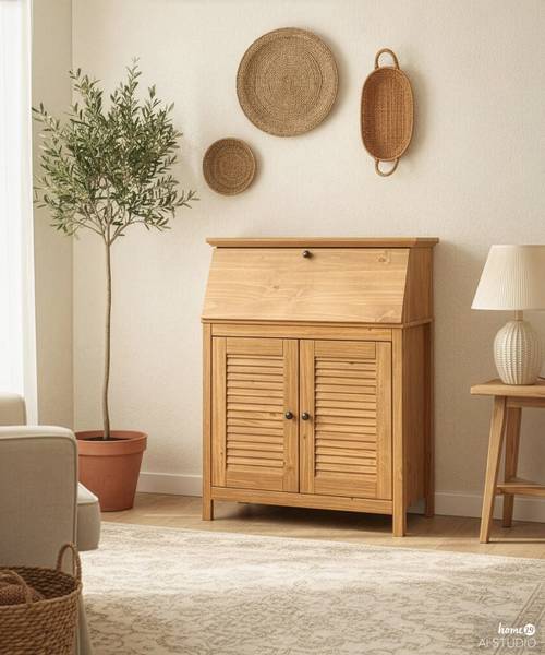 Massiver Sekretär FINCA VENTA Kiefer