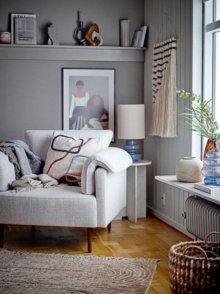 Sierobject Esad bruin - polypropeen - 22 x 21 x 8 cm