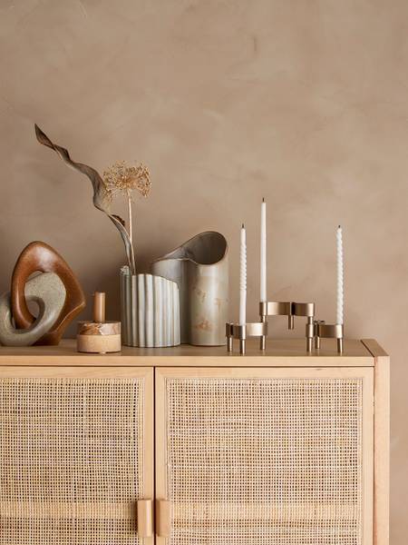 Sierobject Esad bruin - polypropeen - 22 x 21 x 8 cm