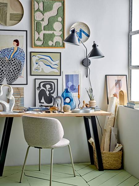 Oggetto decorativo Rouyi Grigio - Ceramica - 35 x 28 x 12 cm