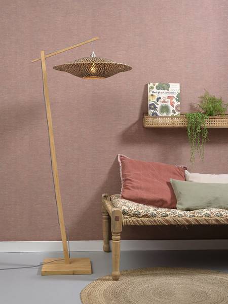 Stehleuchte Bali Multicolor - Bambus - 80 x 176 x 60 cm