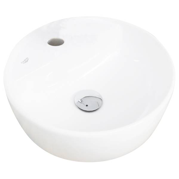 Badkamerset EVERNDEN 3-delig combi F keramiek - lichte eikenhouten look/zandsteen look