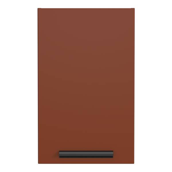 Badkamerset Vitoreira 5-dlg. spiegelkast inclusief verlichting - rood