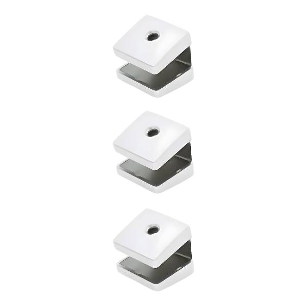 Set 4 mobili con illuminazione Birons Bianco opaco / Effetto rovere