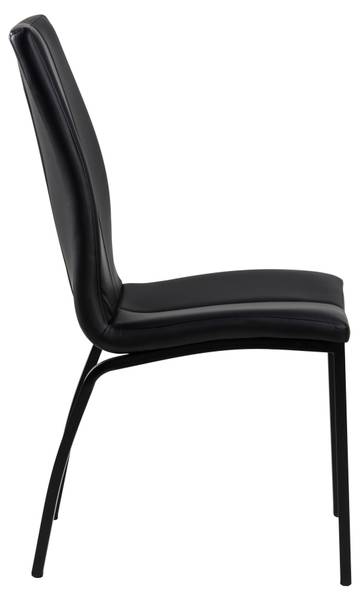 Set di 4 sedie da pranzo Hendel Nero