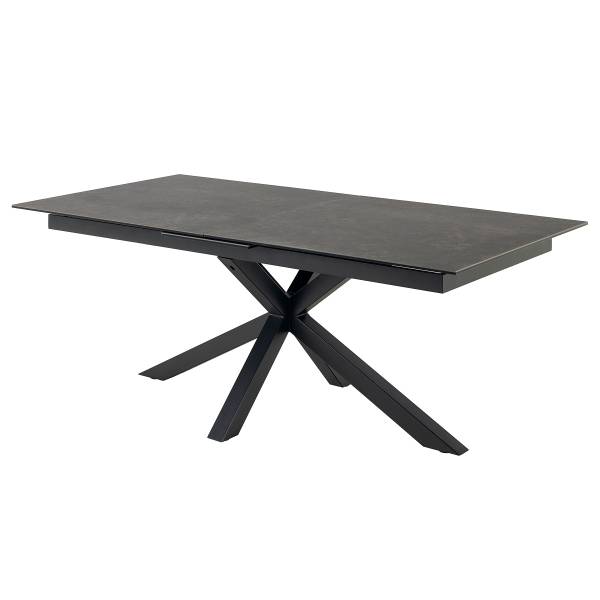 Table extensible Holcot Anthracite - 200 x 100 cm