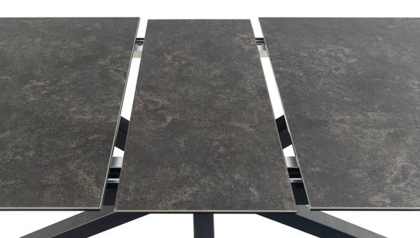 Table extensible Holcot Anthracite - 200 x 100 cm
