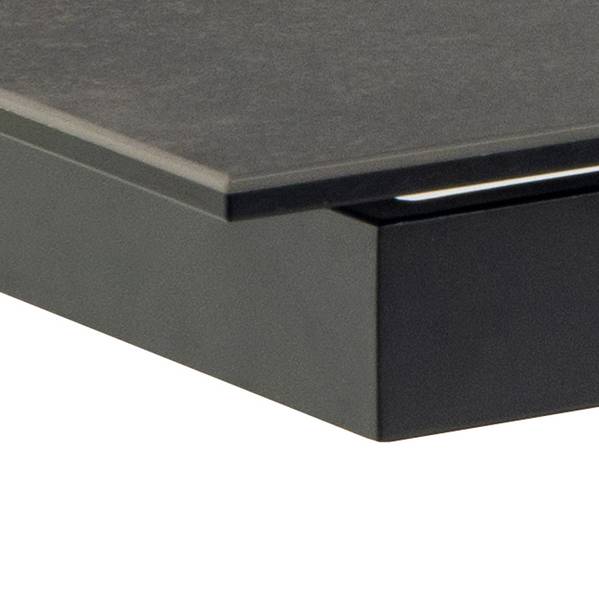 Table extensible Holcot Anthracite - 200 x 100 cm