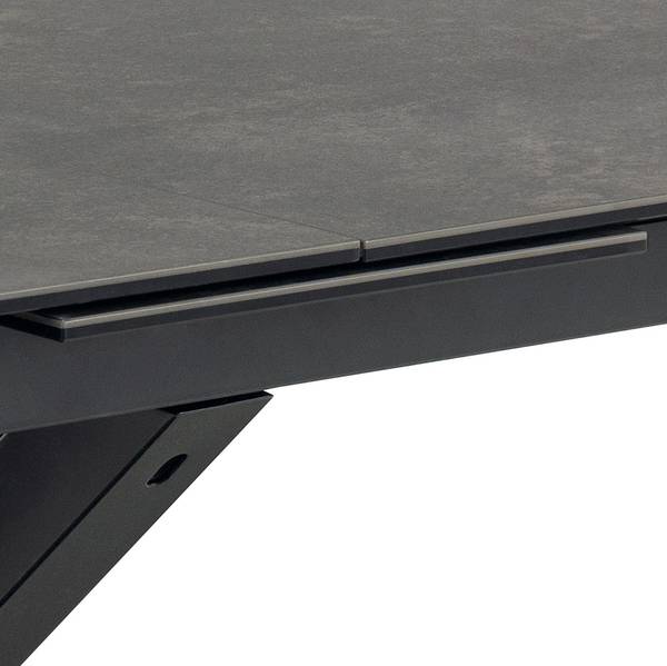 Table extensible Holcot Anthracite - 200 x 100 cm
