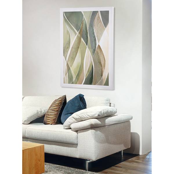 Quadro Verde Verde / Crema - Canvas