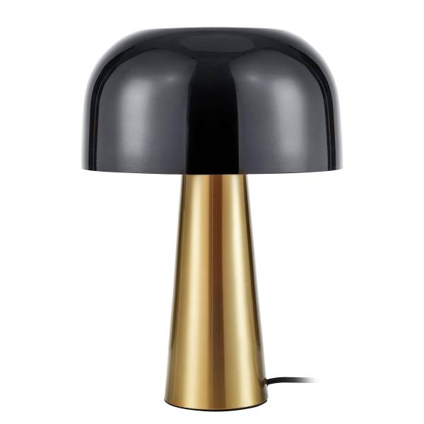 Lampada da tavolo Bianca Nero/Color ottone