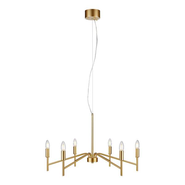Kroonluchter Monarch messing - ijzer - 70 x 43 x 70 cm