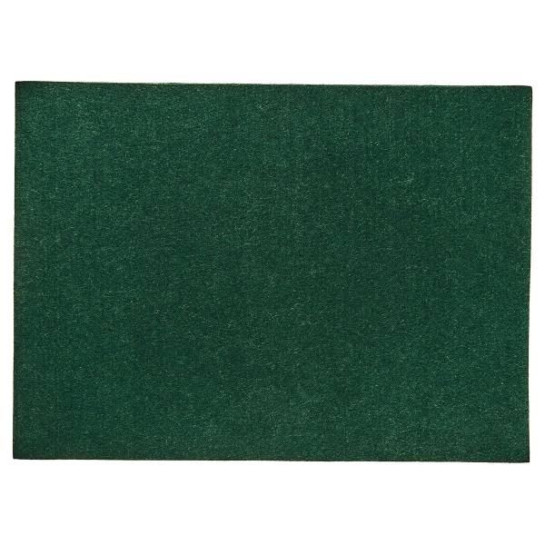 Set de table FELTO - Lot de 6 Polyester - Vert foncé