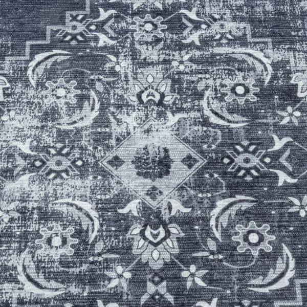 Kurzflorteppich Fiesta Typ A Polyester - Schwarz - 80 x 150 cm