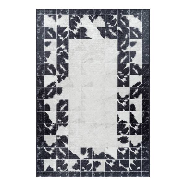 Laagpolig vloerkleed Fiesta type G Poliestere - Nero - 160 x 230 cm