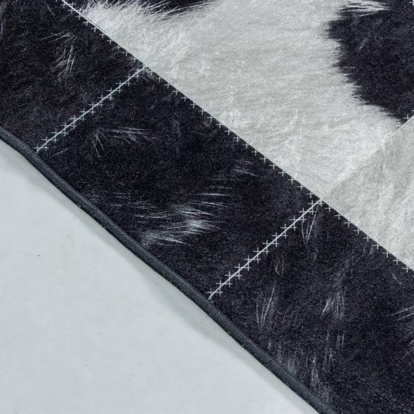 Laagpolig vloerkleed Fiesta type G Poliestere - Nero - 160 x 230 cm