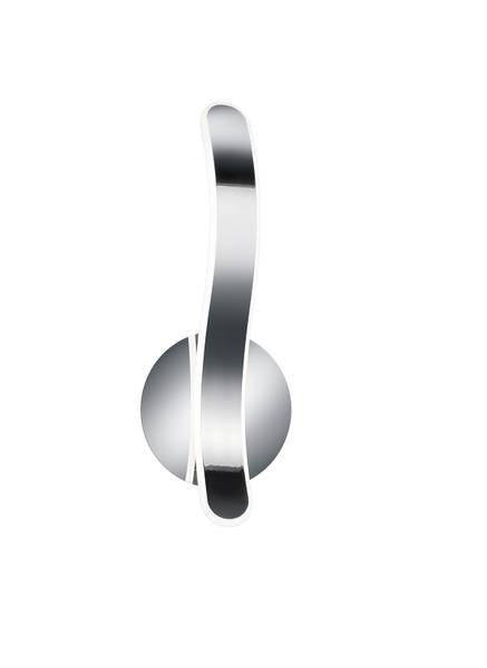 LED-Wandleuchte Parma Eisen - 1-flammig - Silber