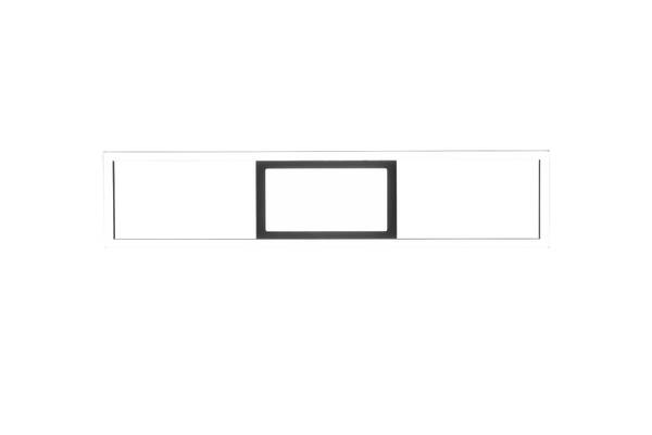 LED-Deckenleuchte Rigido Eisen - 1-flammig - Schwarz