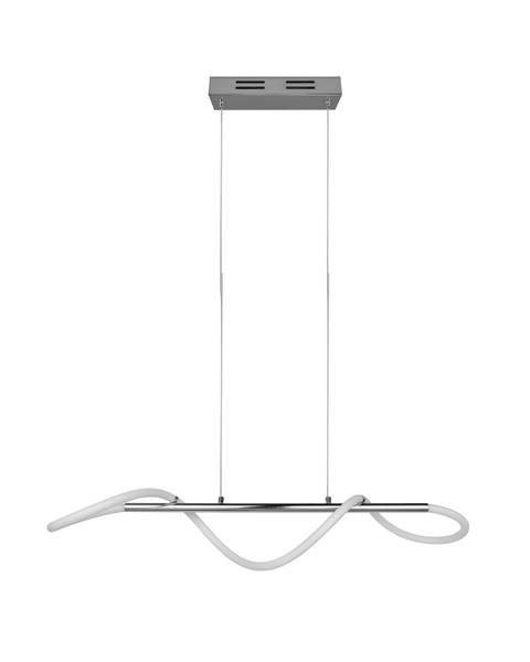 LED-Pendelleuchte Argos Eisen - Silber - 1-flammig