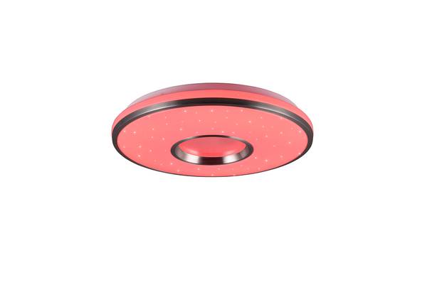 LED-Deckenleuchte Realta Kunststoff - Silber - 1-flammig