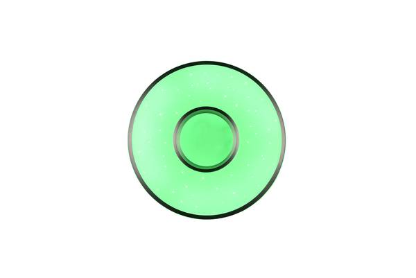 LED-Deckenleuchte Realta Kunststoff - Silber - 1-flammig
